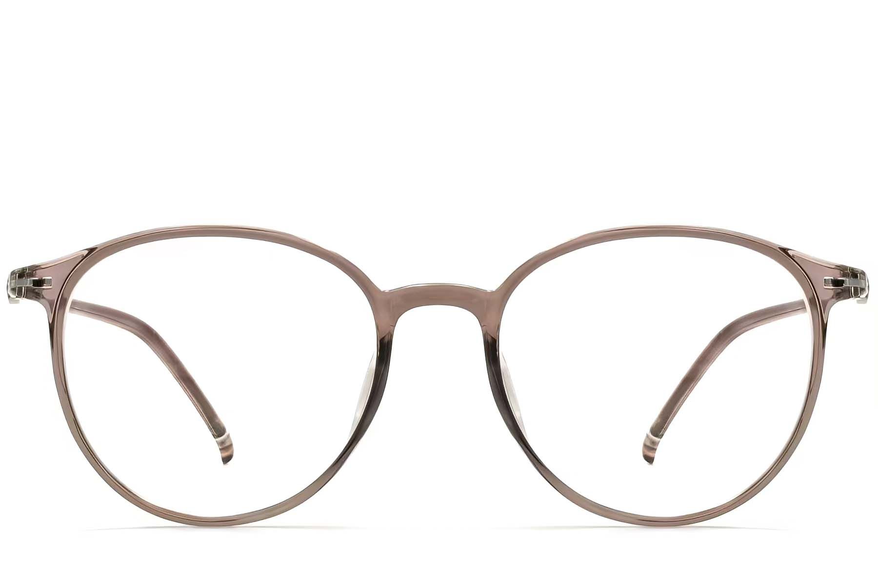 Oval Brown TR90 Glasses #BS0423-0197