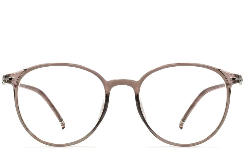 Oval Brown TR90 Glasses #BS0423-0197