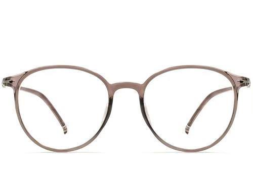 Oval Brown TR90 Glasses #BS0423-0197