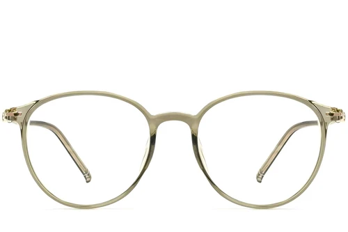 Oval Green TR90 Glasses #BS0423-0198
