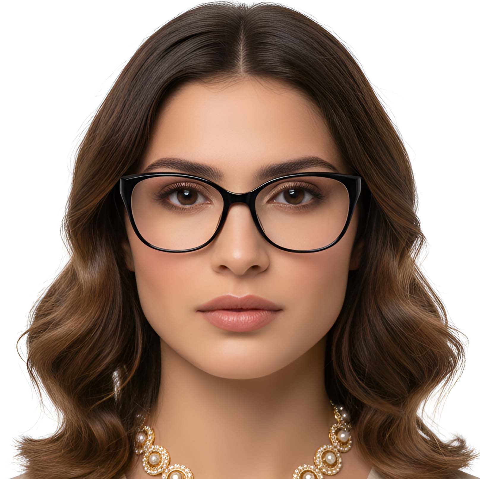 Butterfly Black TR90 Glasses #BS0423-0203