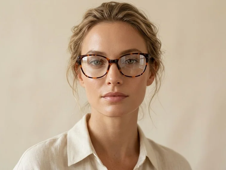 Butterfly Tortoiseshell TR90 Glasses #BS0423-0205