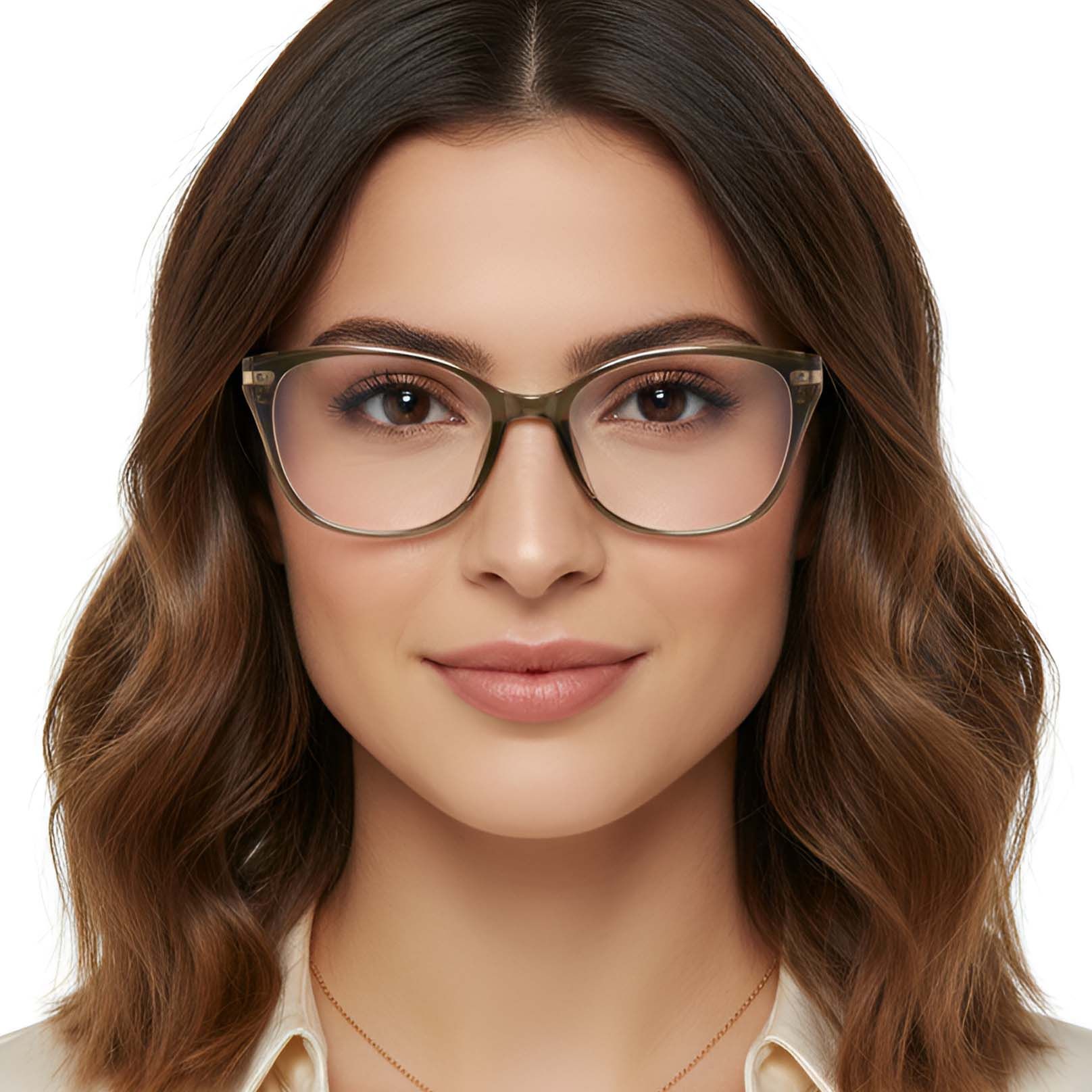 Butterfly Green TR90 Glasses #BS0423-0206