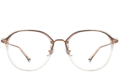 Gafas geométricas TR90 marrones #BS0423-0237