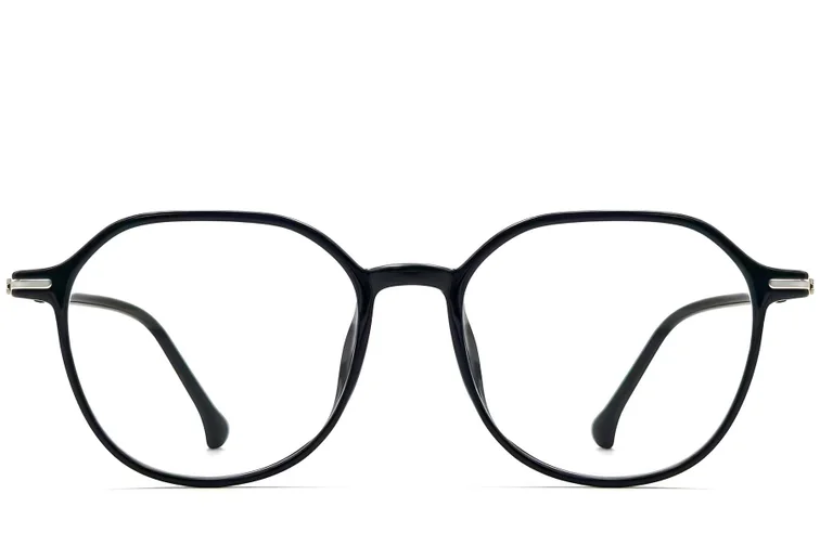 Geometric Black TR90 Glasses #BS0423-0239