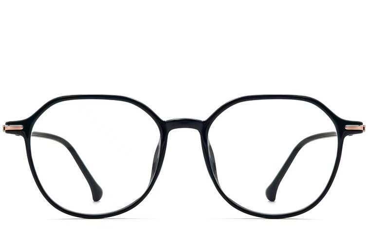 Gafas geométricas negras TR90 #BS0423-0240