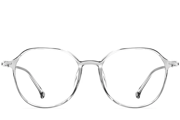 Gafas geométricas grises TR90 #BS0423-0241