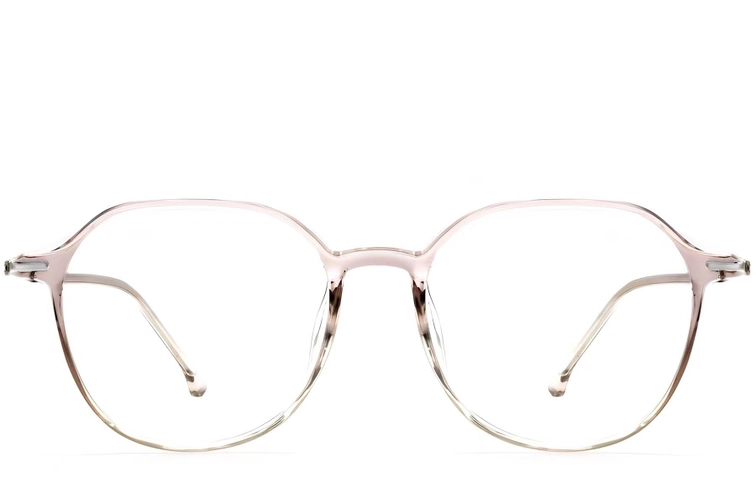 Geometric Pink TR90 Glasses #BS0423-0242