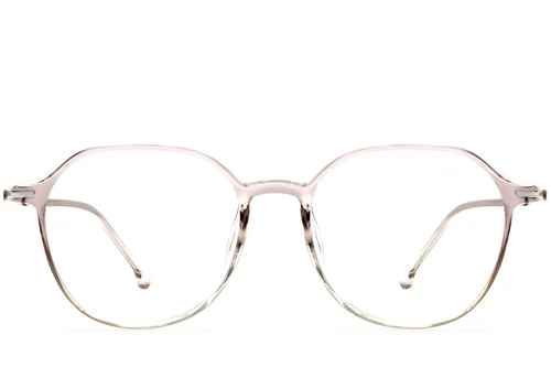 Lunettes géométriques roses TR90 #BS0423-0242