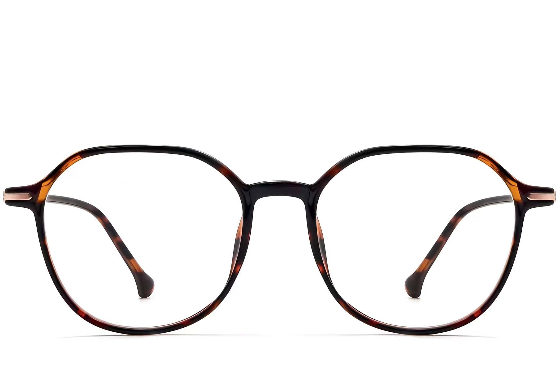 Geometrische schildpad TR90 bril #BS0423-0243