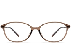 Oval Brown TR90 Glasses #BS0423-0245