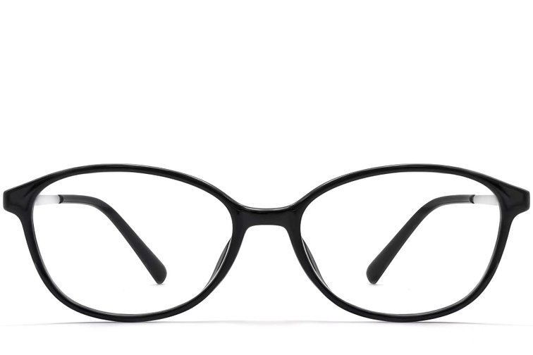 Oval Black TR90 Glasses #BS0423-0247