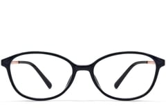Oval Black TR90 Glasses #BS0423-0248
