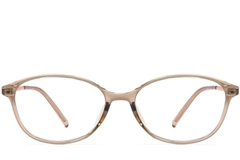 Oval Brown TR90 Glasses #BS0423-0250