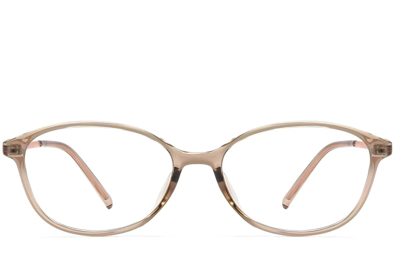 Oval Brown TR90 Glasses #BS0423-0250