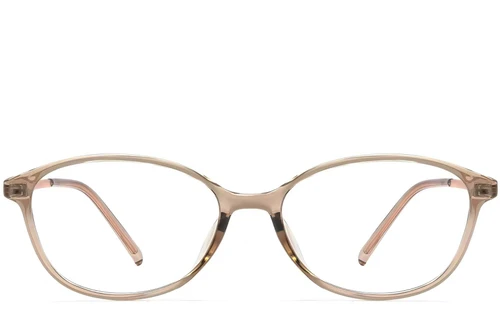 Oval Brown TR90 Glasses #BS0423-0250