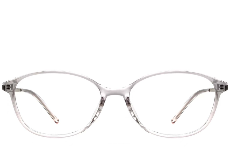Oval Grey TR90 Glasses #BS0423-0251