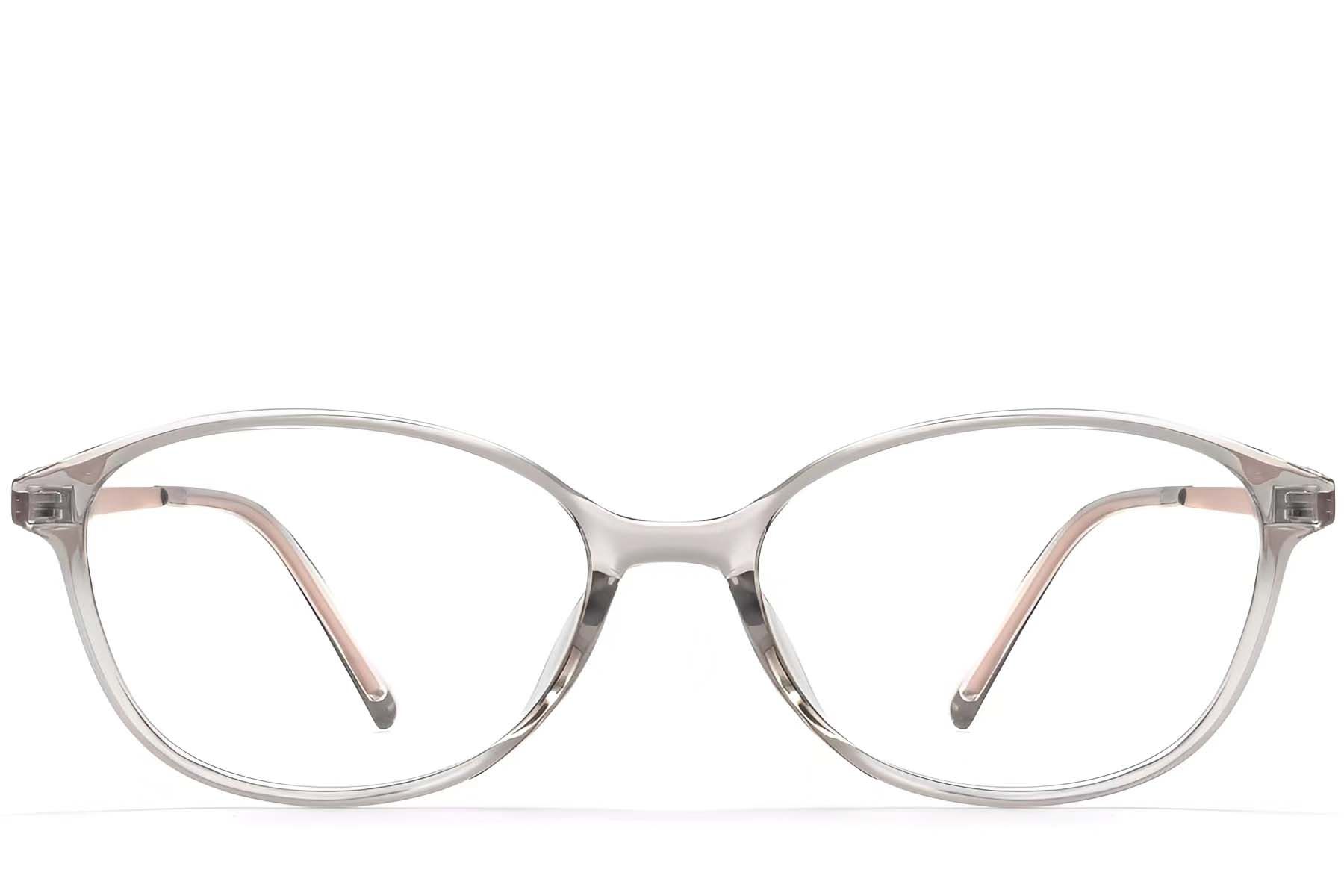 Oval Grey TR90 Glasses #BS0423-0252