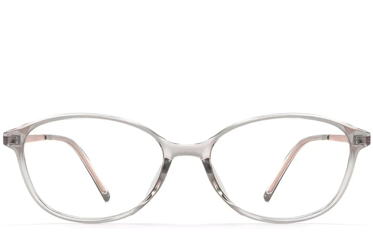 Oval Grey TR90 Glasses #BS0423-0252
