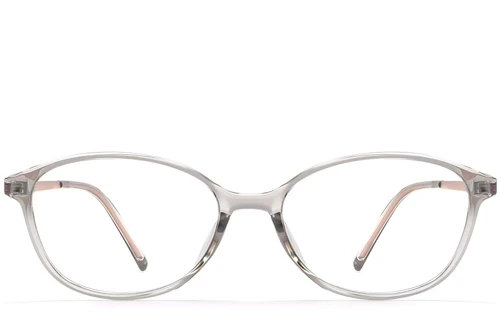 Oval Grey TR90 Glasses #BS0423-0252