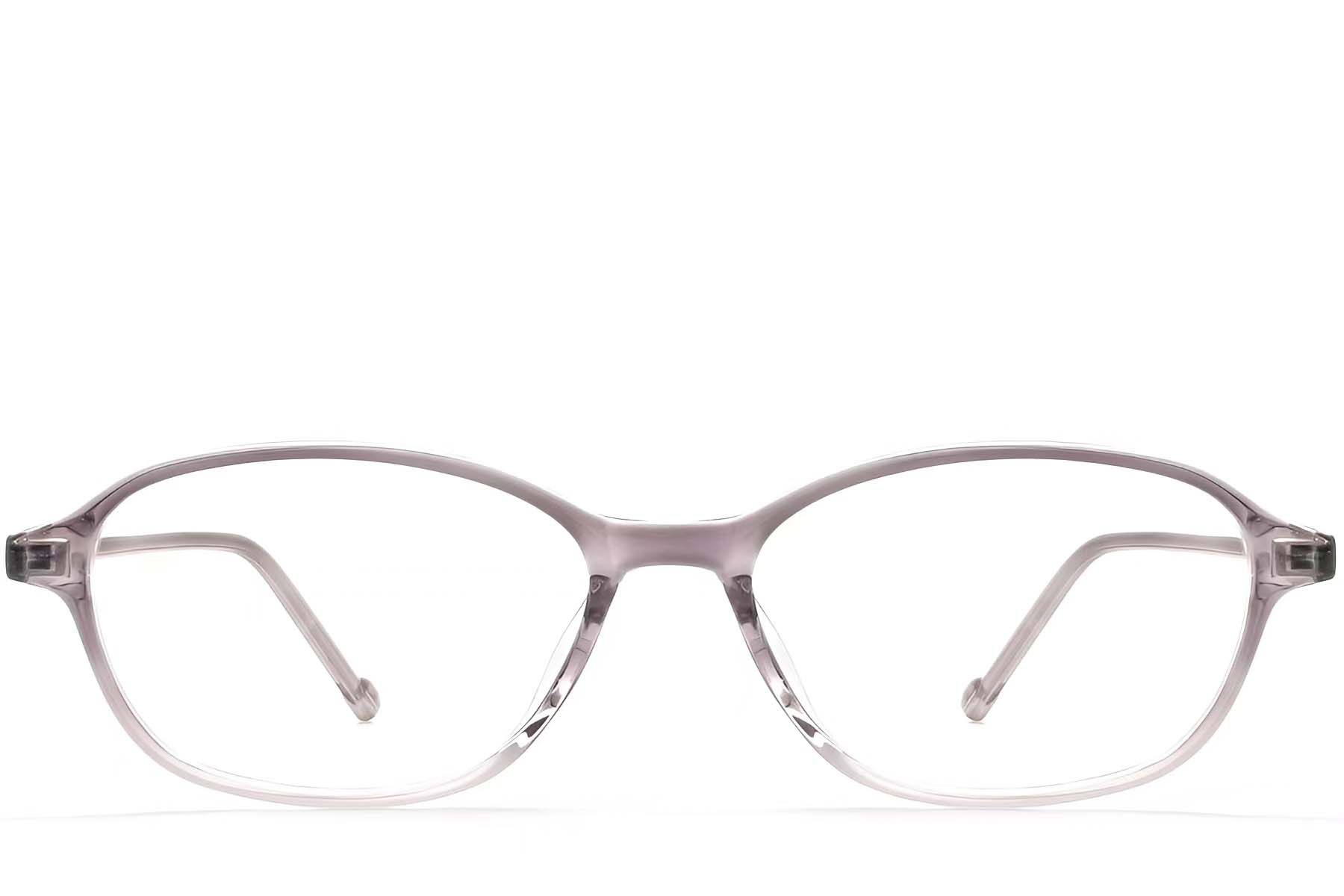 Oval Purple TR90 Glasses #BS0423-0256
