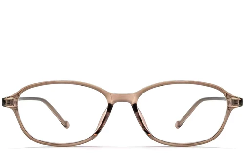 Oval Brown TR90 Glasses #BS0423-0257