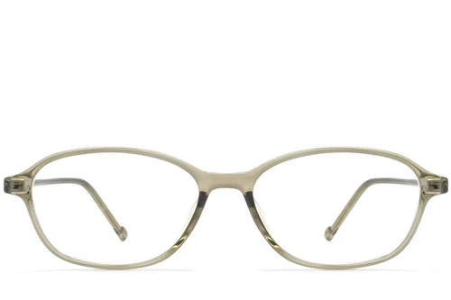 Oval Green TR90 Glasses #BS0423-0258