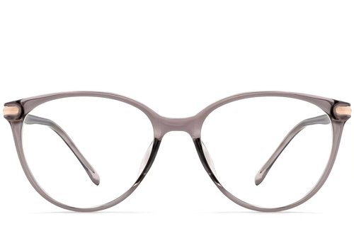 Lunettes ovales violettes TR90 #BS0423-0260