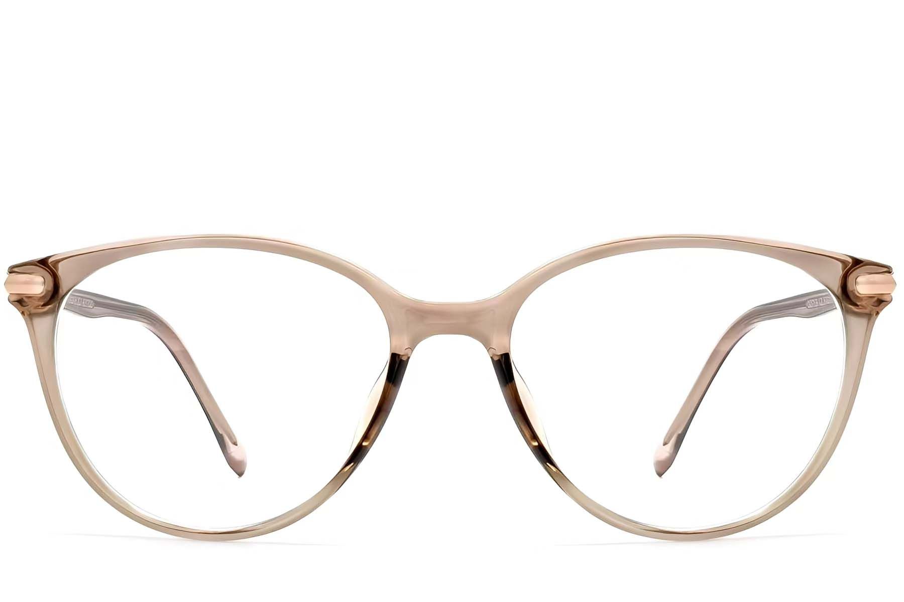 Oval Brown TR90 Glasses #BS0423-0261