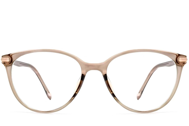 Oval Brown TR90 Glasses #BS0423-0261