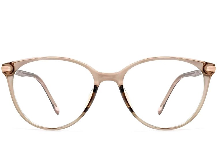 Oval Brown TR90 Glasses #BS0423-0261