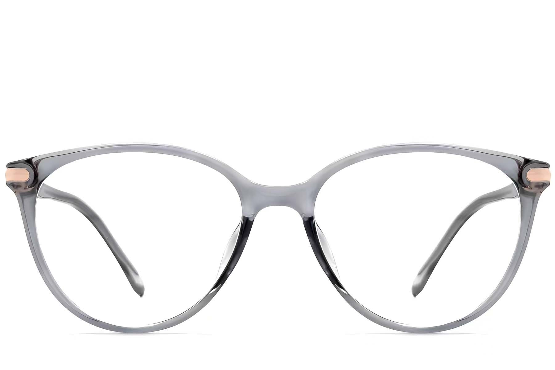 Oval Grey TR90 Glasses #BS0423-0262