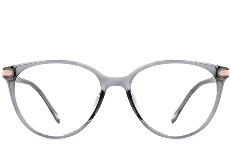 Oval Grey TR90 Glasses #BS0423-0262