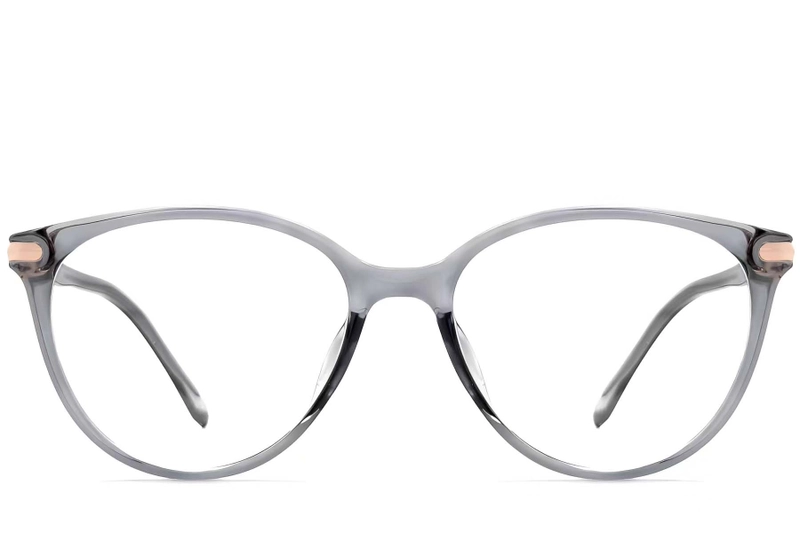 Oval Grey TR90 Glasses #BS0423-0262