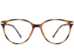 Oval Tortoiseshell TR90 Glasses #BS0423-0263