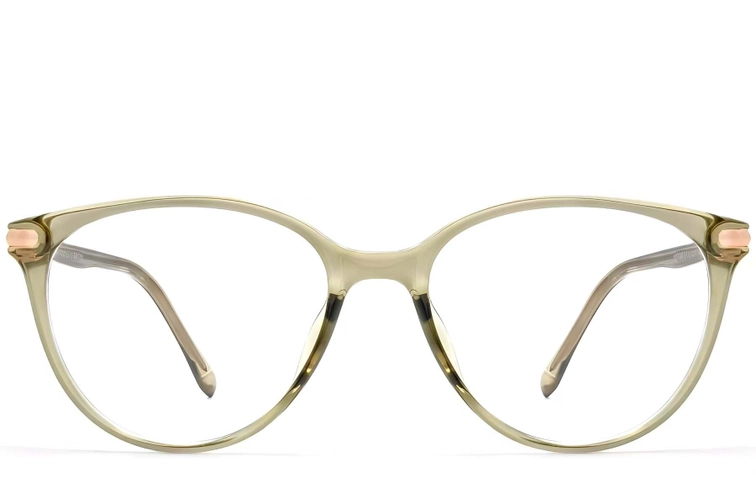 Oval Green TR90 Glasses #BS0423-0264