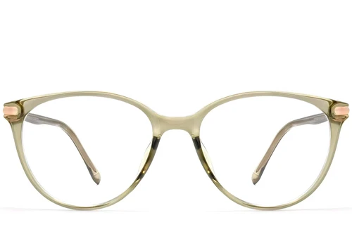 Oval Green TR90 Glasses #BS0423-0264