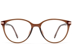 Oval Brown TR90 Glasses #BS0423-0266