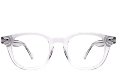 Oval Transparent Acetate Glasses #BS0522-0002