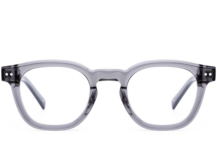 Gafas ovaladas de acetato gris #BS0522-0017
