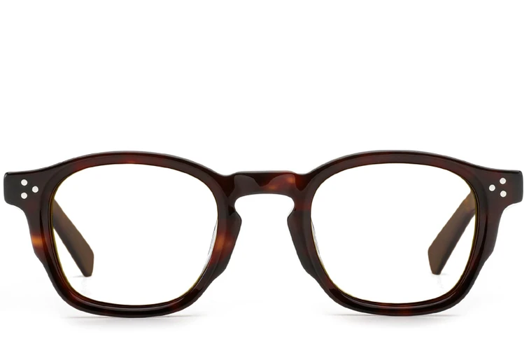 Gafas ovaladas de acetato de carey # BS0522-0042