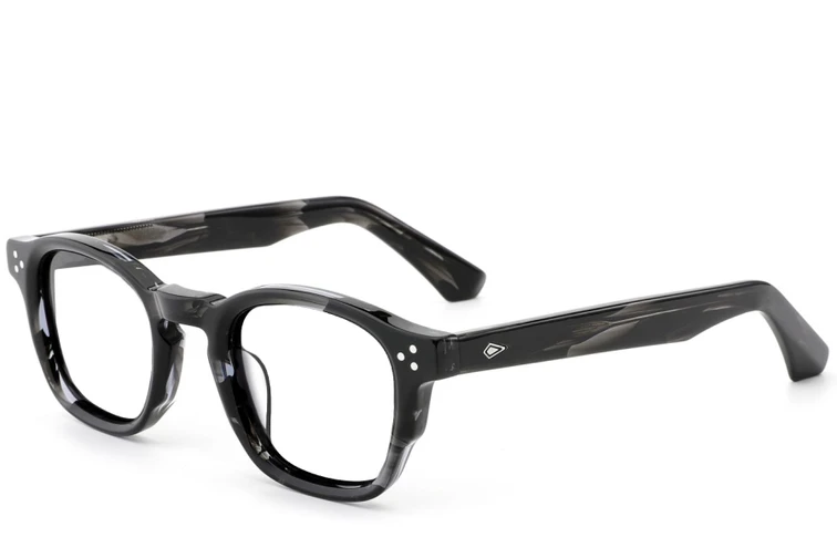 Gafas de acetato con patrón ovalado #BS0522-0044