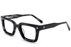 Rectangular Pattern Acetate Glasses #BS0522-0048