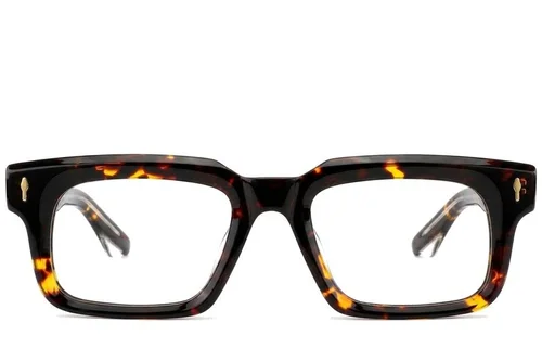 Lunettes rectangulaires en acétate écaille de tortue #BS0522-0077