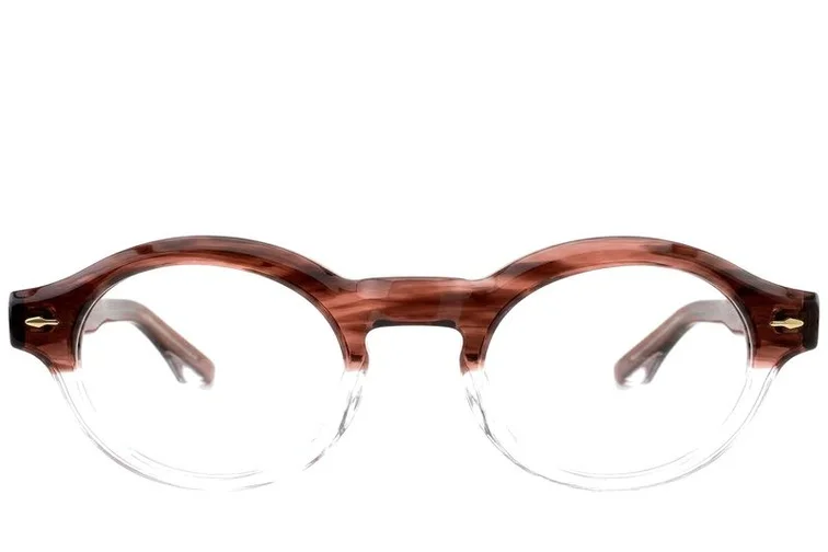 Oval Pattern Acetate Glasses #BS0522-0084