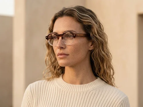 Lunettes ovales en acétate #BS0522-0084