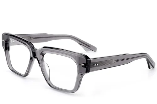Lunettes rectangulaires en acétate gris #BS0522-0089