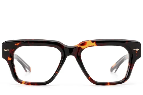 Lunettes rectangulaires en acétate écaille de tortue #BS0522-0091