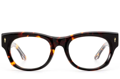 Oval Tortoiseshell Acetate Glasses #BS0522-0096