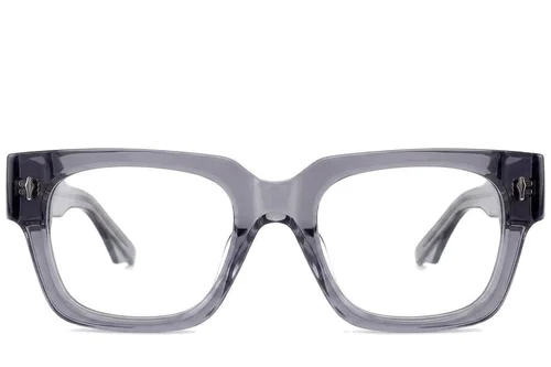 Lunettes rectangulaires en acétate gris #BS0522-0099